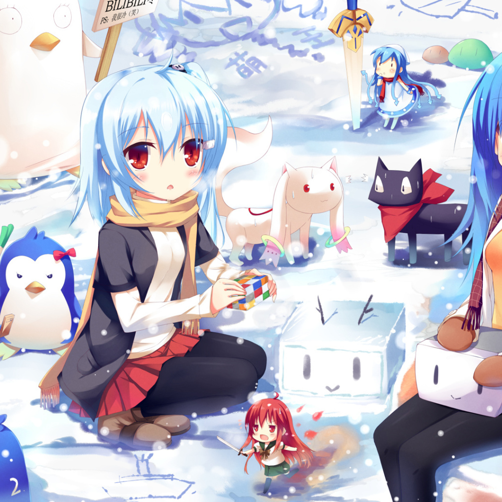 Девочка-пингвин