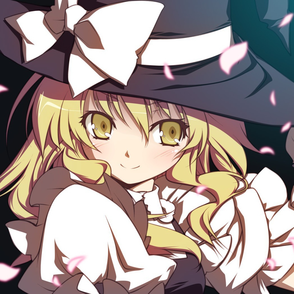 Девочка в большой шляпе