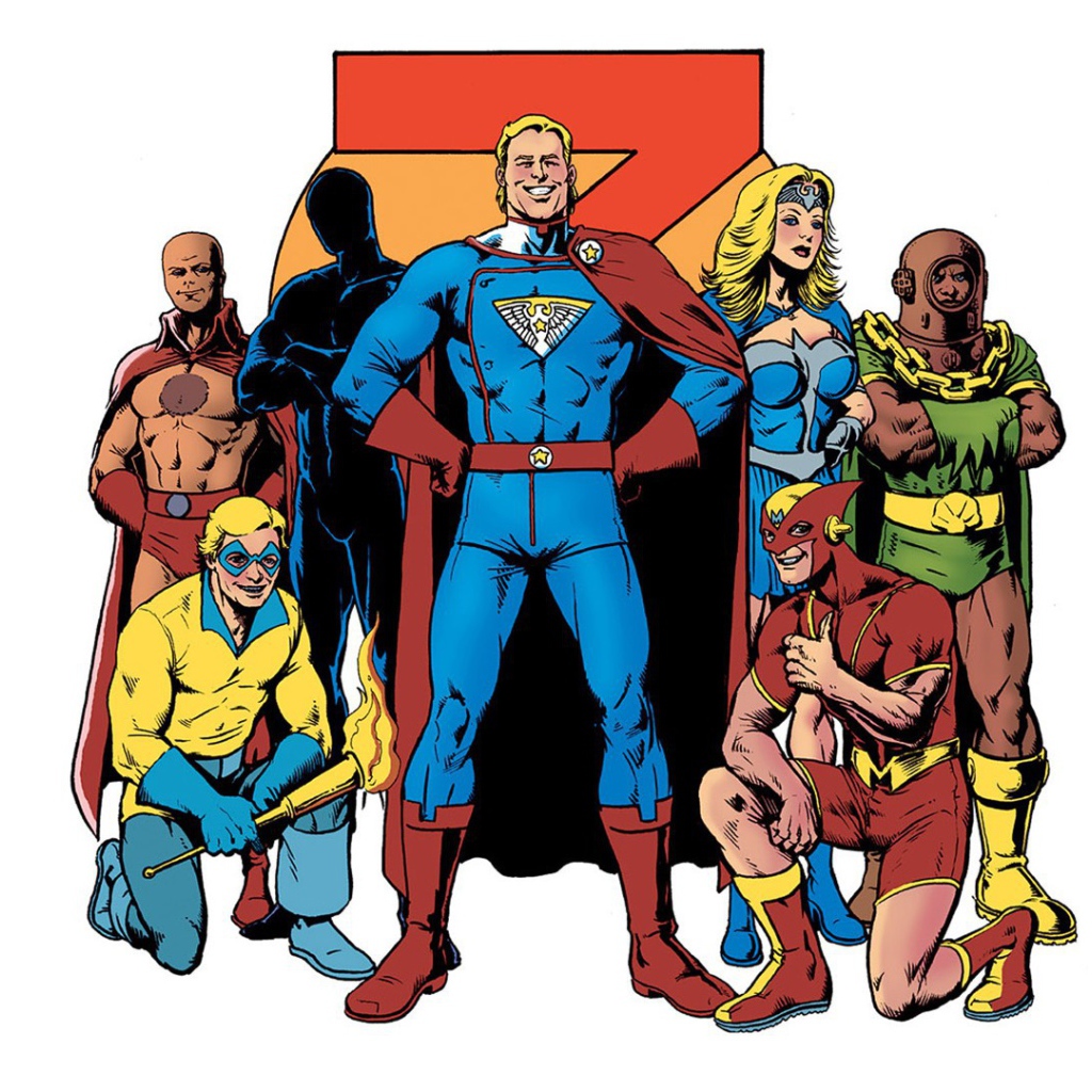 Супер герои из комиксов