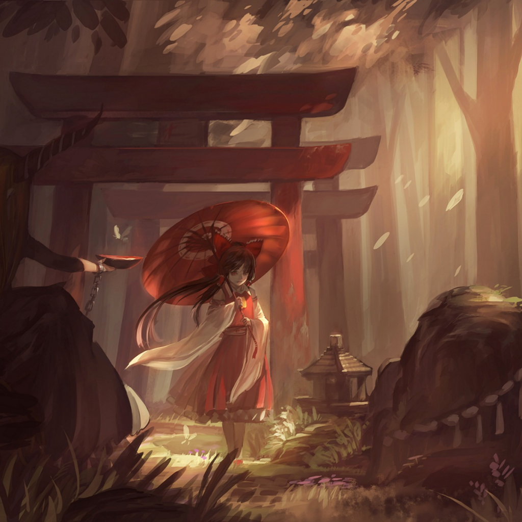 Колдунья с чашкой