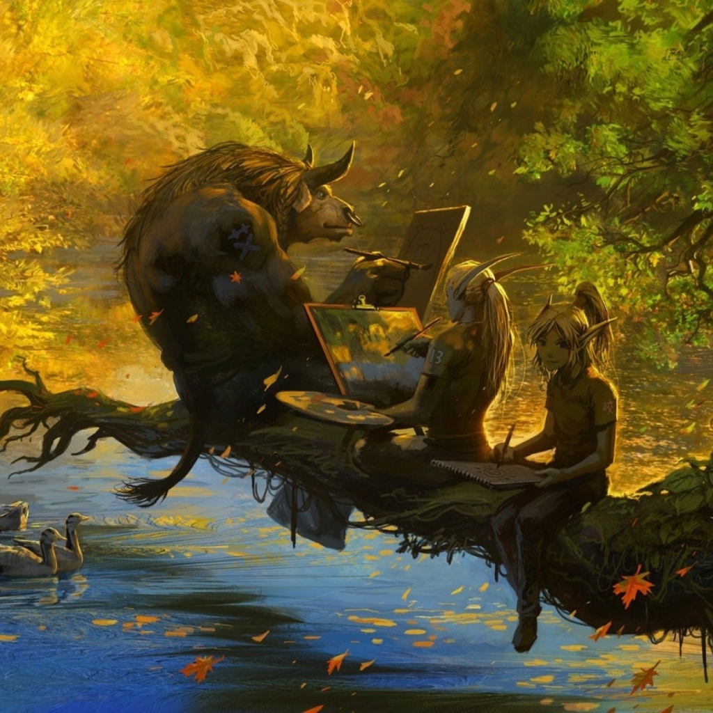 мир Warcraft иллюстрации