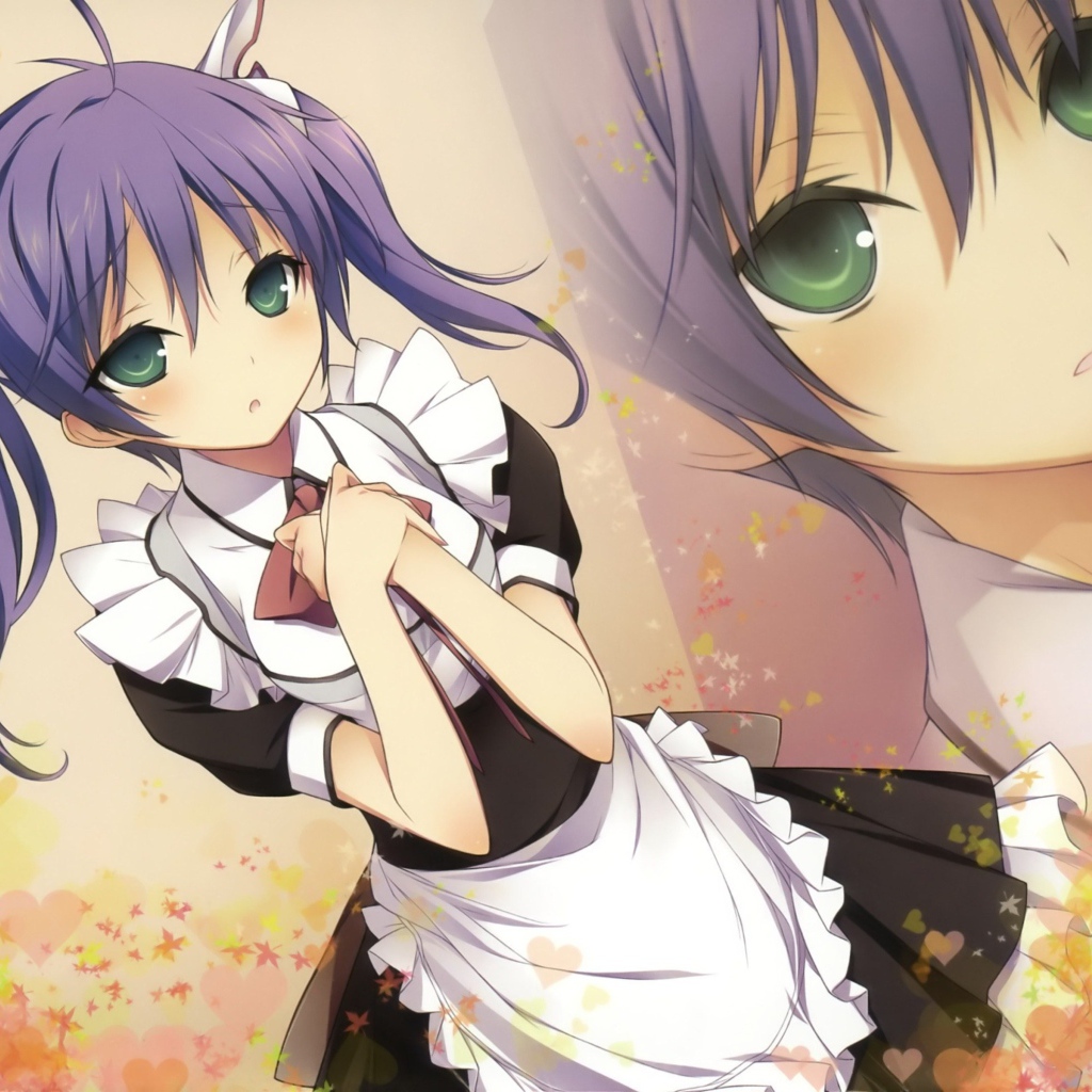 Девочка в школьном платье