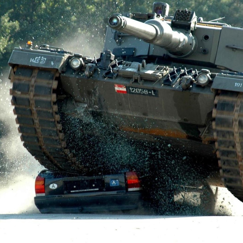 Австрийский танк Леопард 2