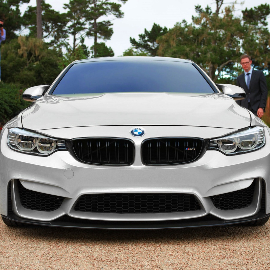 Серый BMW M4