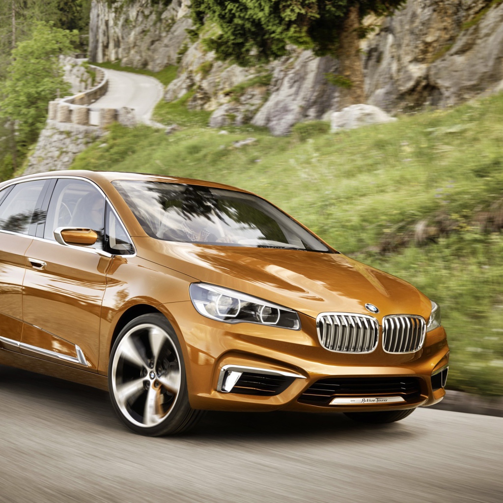 BMW Concept в дороге