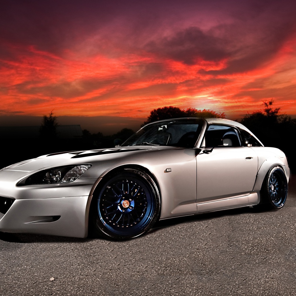 Белая Honda S2000