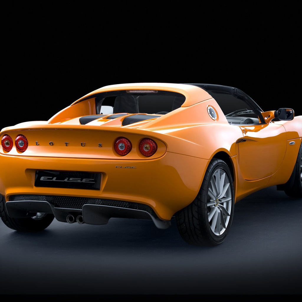Lotus Elise оранжевый