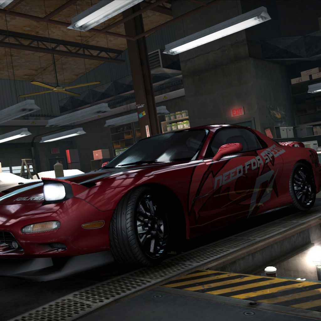 Мазда RX 7 из видеоигры