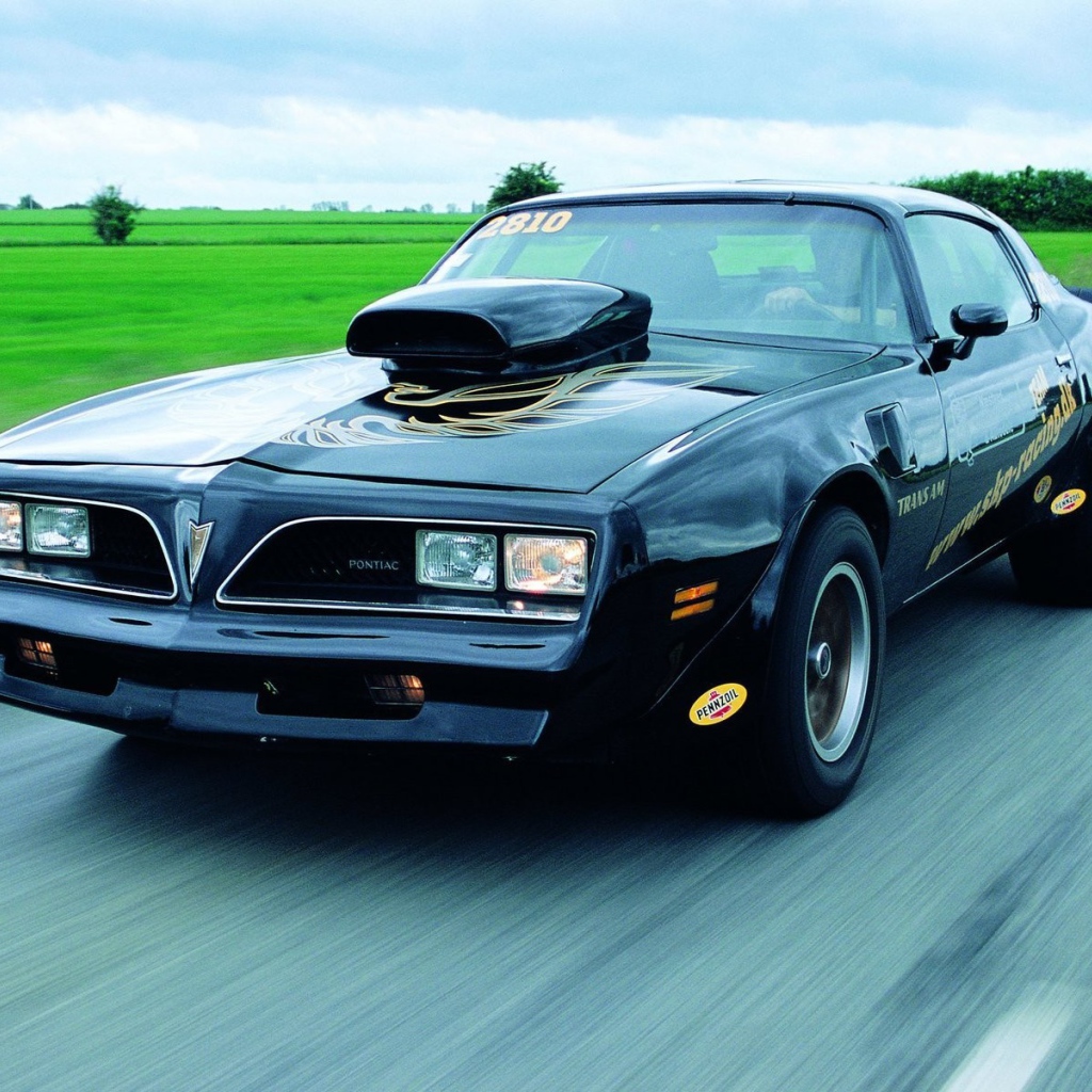 Pontiac на дороге