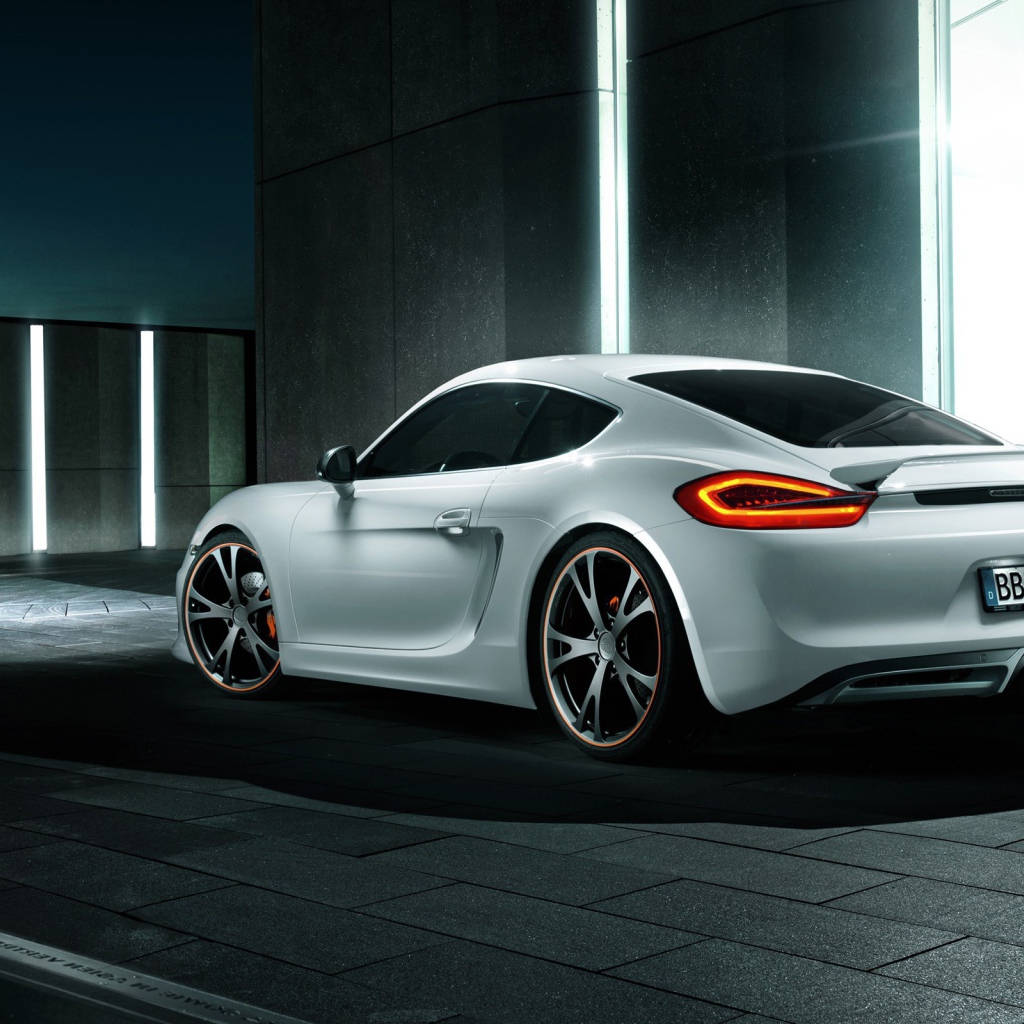 Порш в гараже