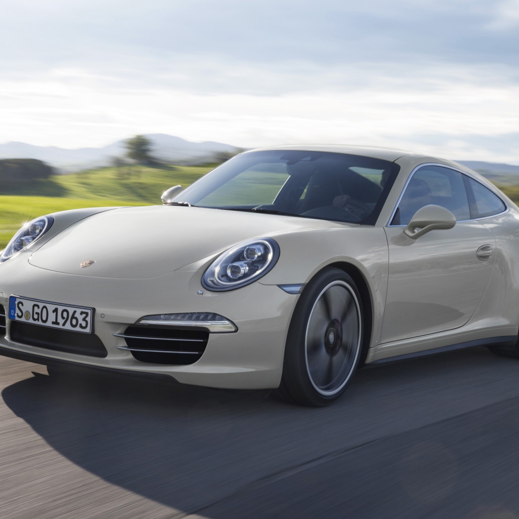 Белый Порше 911