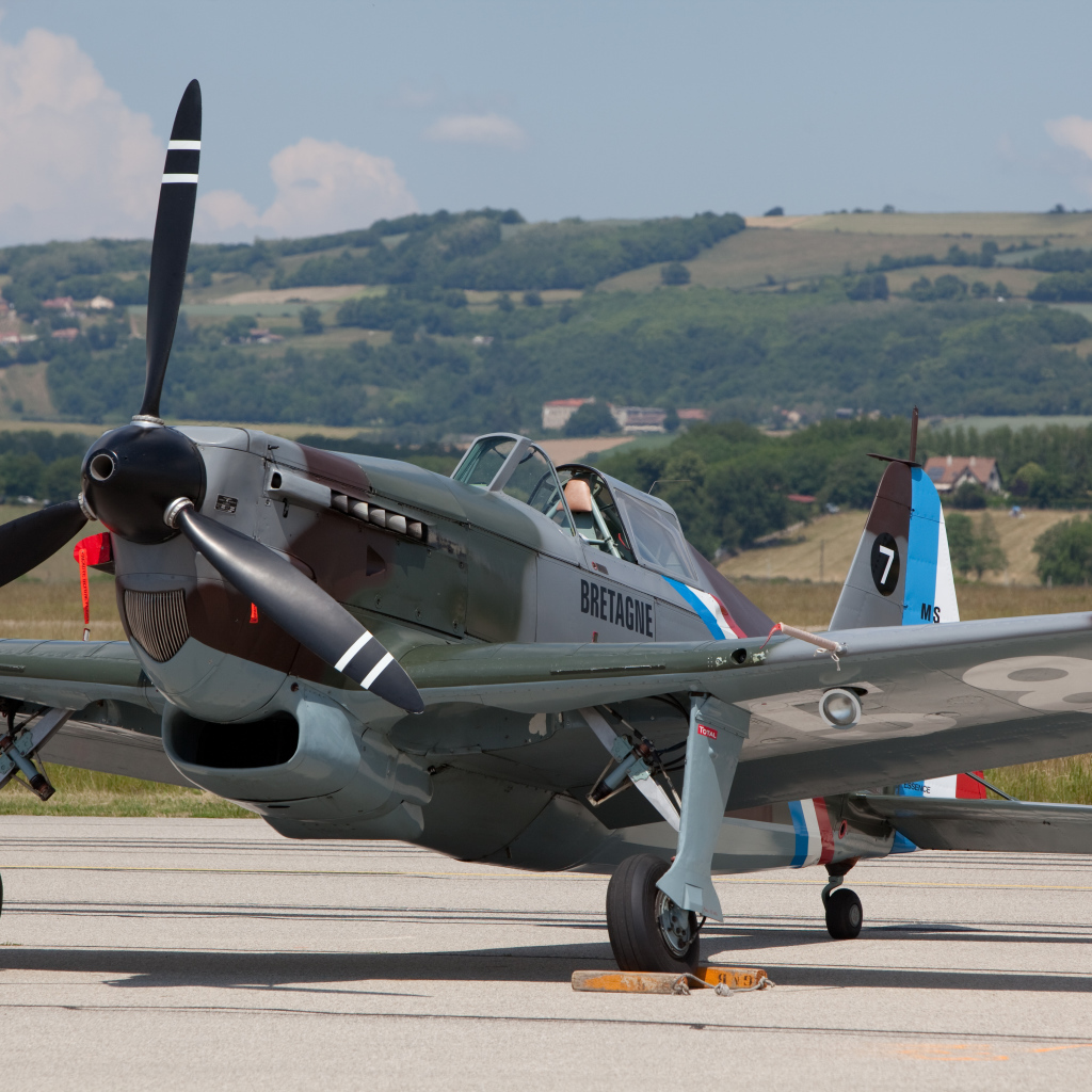 Английский военный самолет