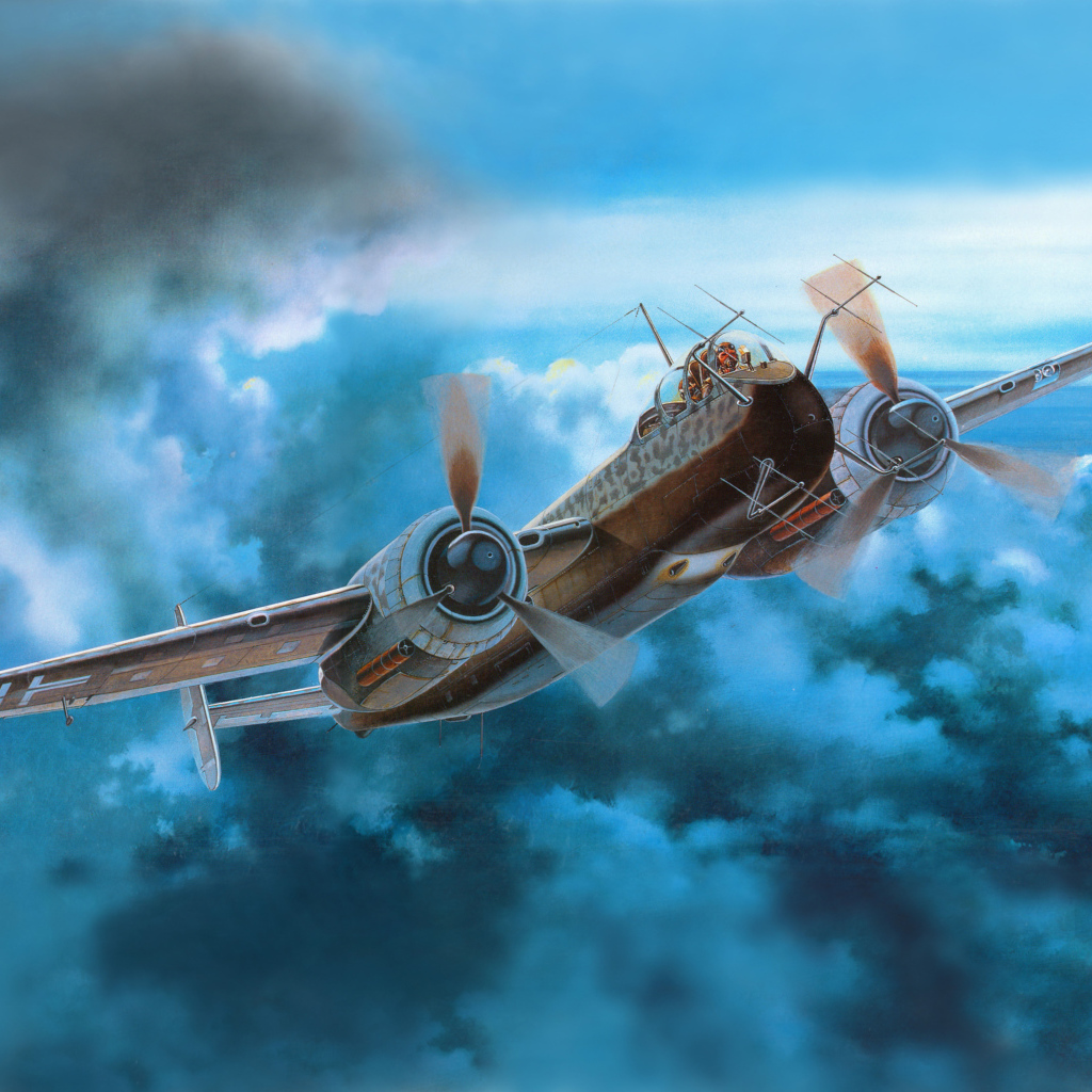 Немецкий ночной истребитель