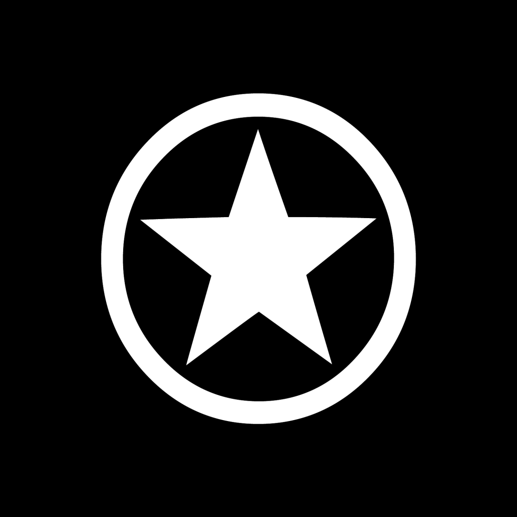 Converse логотип в черном фоне