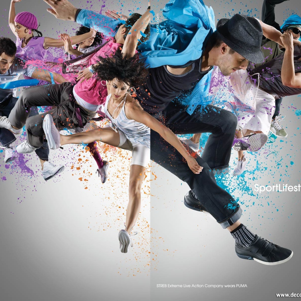 Новый дизайн одежды от Puma