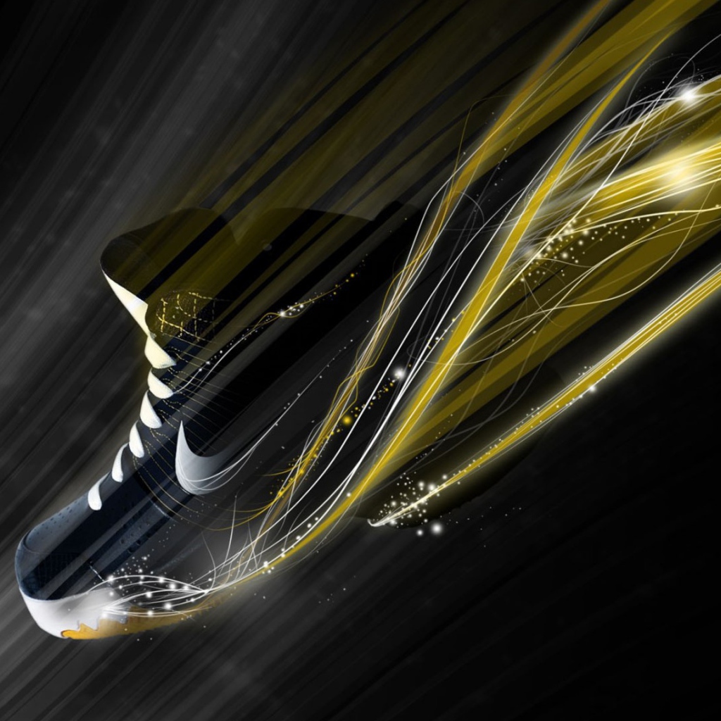 Nike кроссовки летает