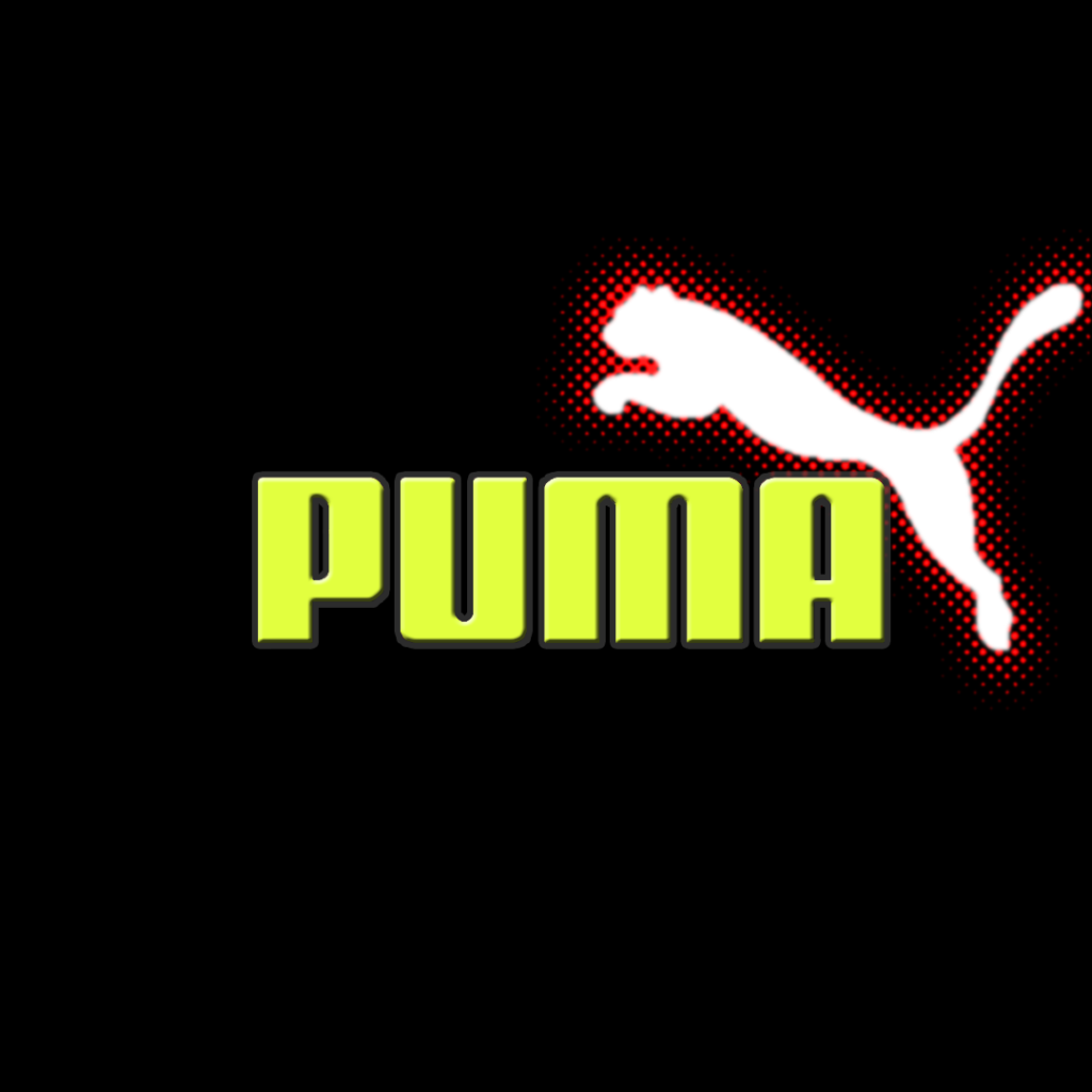 Puma зеленый и красный