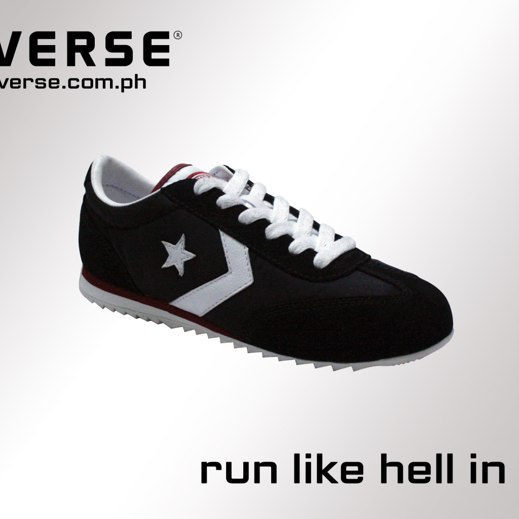 бежать с Converse