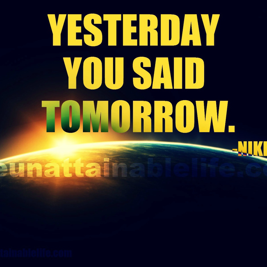 Вчера вы сказали завтра. Nike