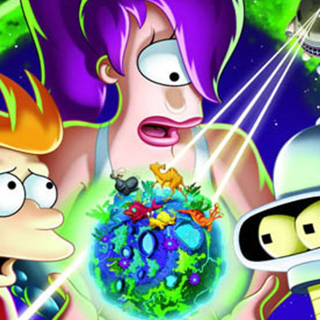 Мультфильм Футурама в зеленые дали