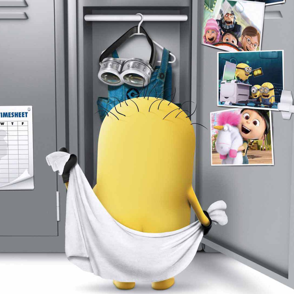 Миньоны после ванны