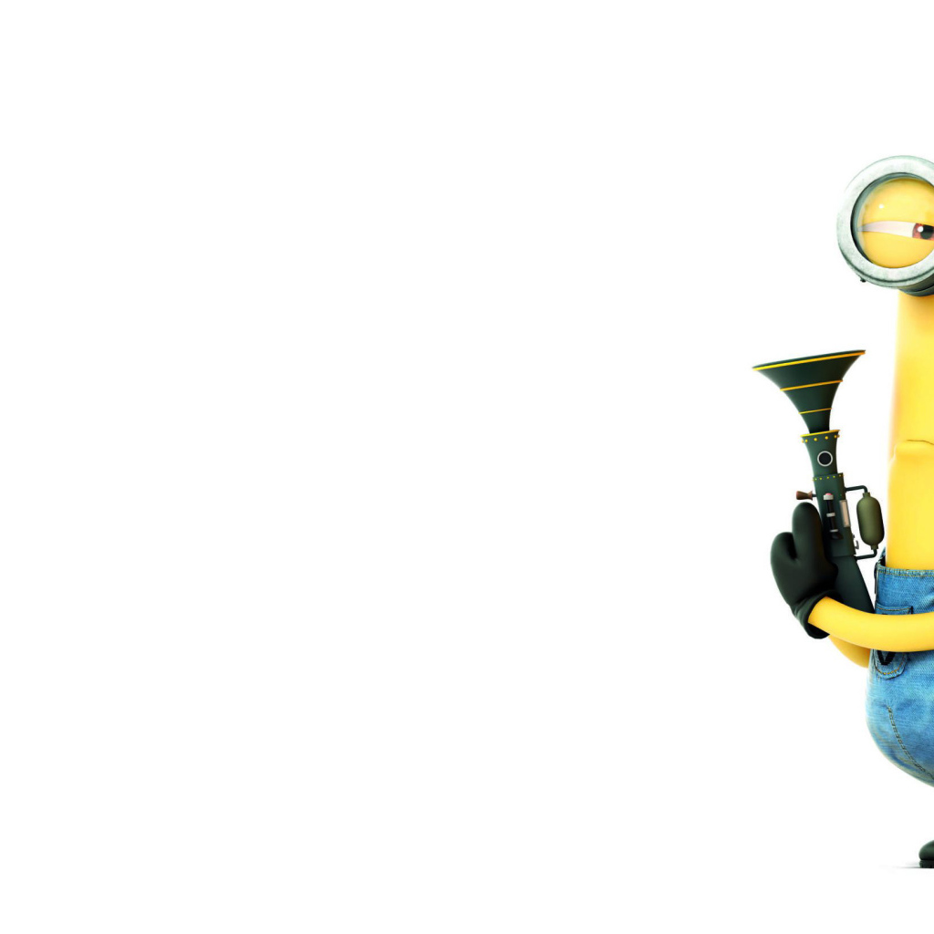 Миньоны агент с пистолетом