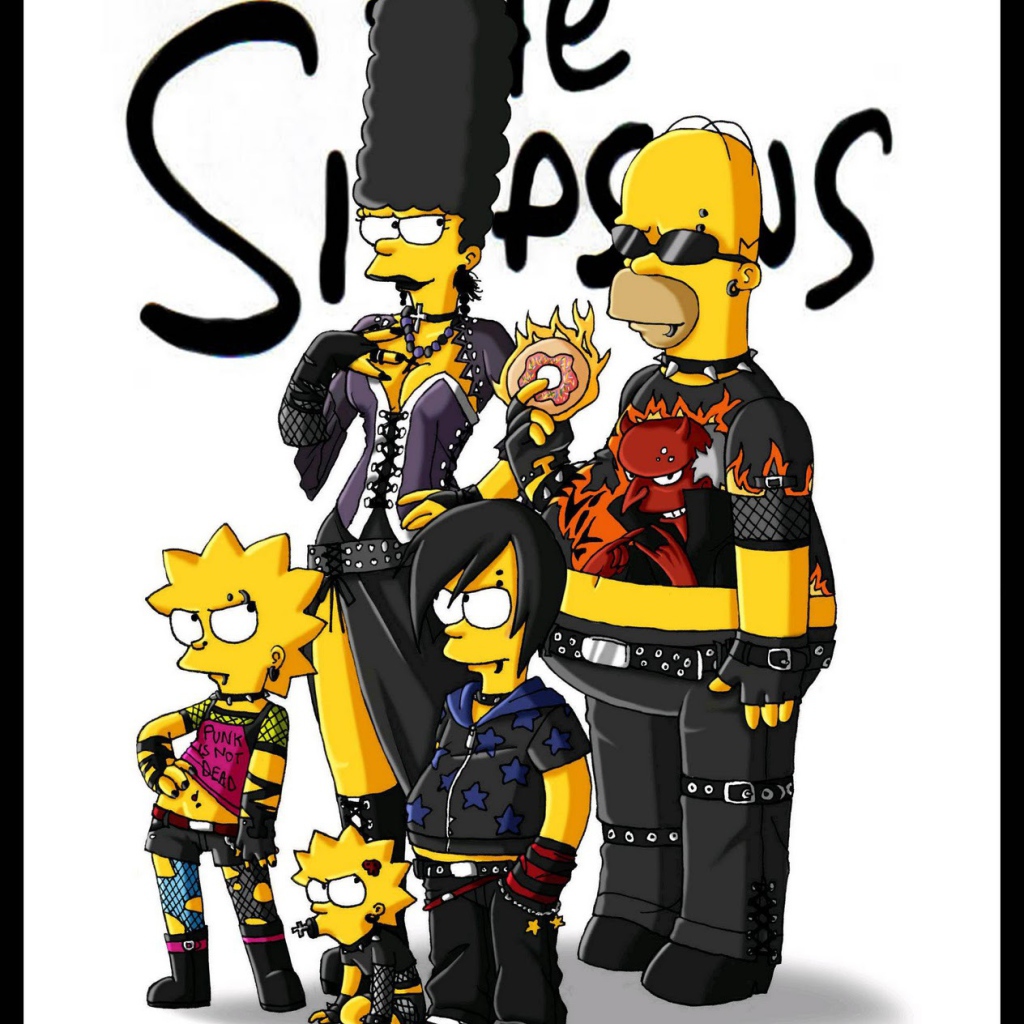 Симпсоны в черный