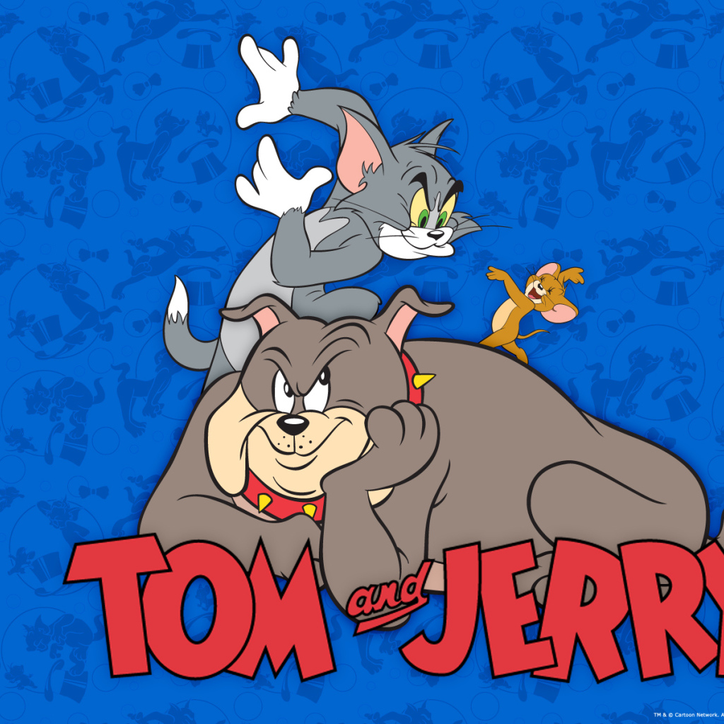 Том и Джерри и собака
