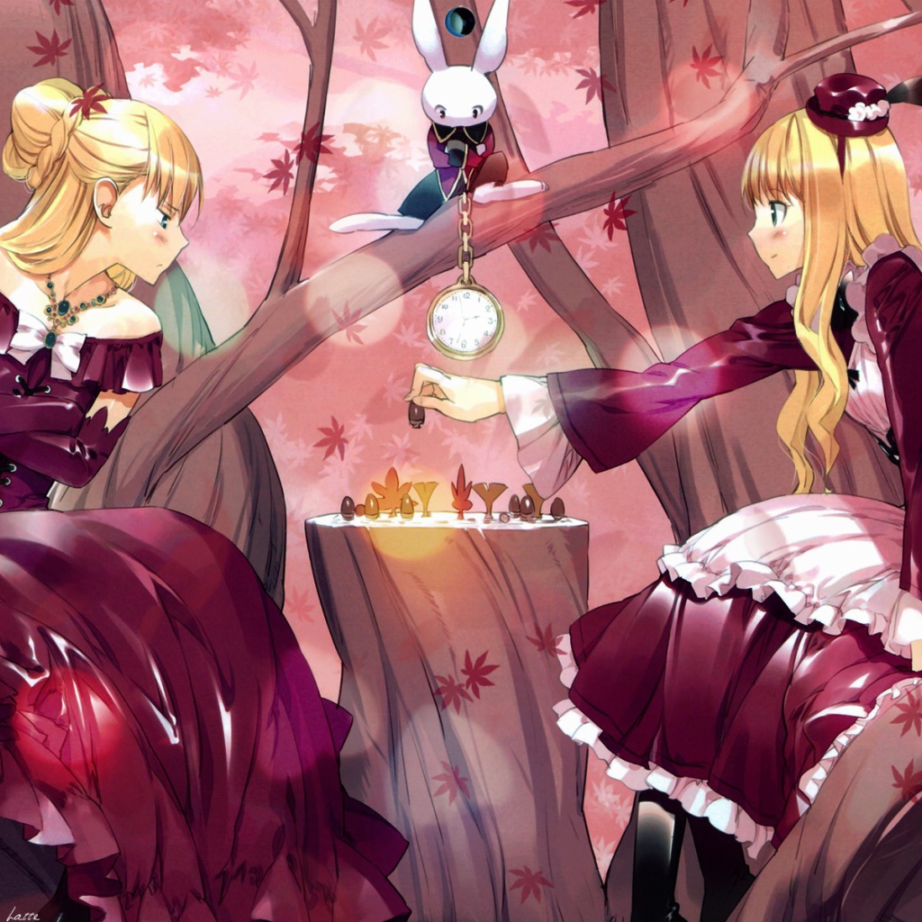 Алиса в стране чудес игра в шахматы