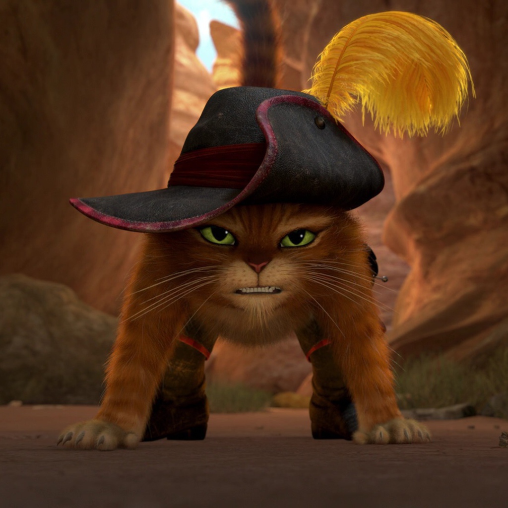 Мультфильм Дисней Кот в сапогах