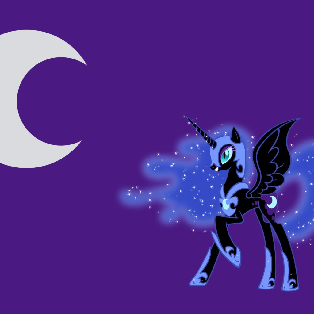 Мой маленький пони ночью