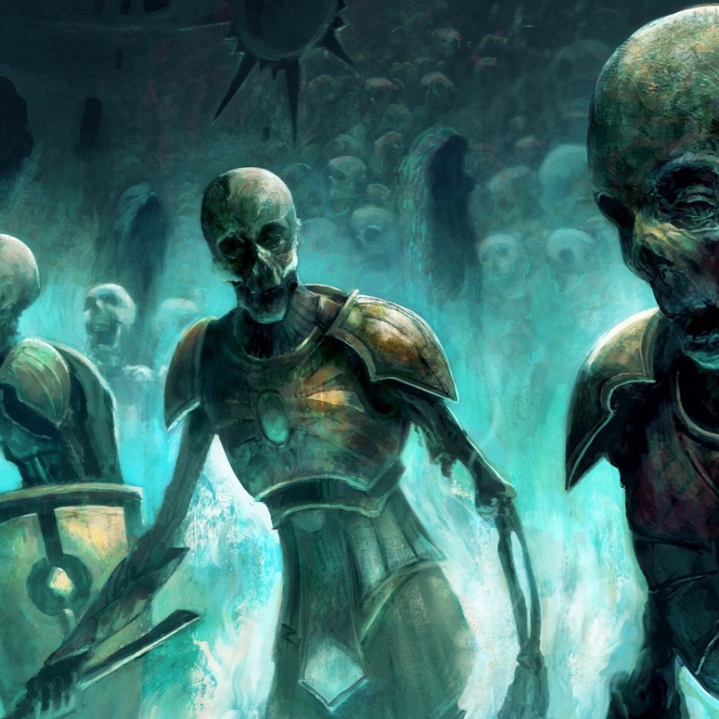 Воины скелеты