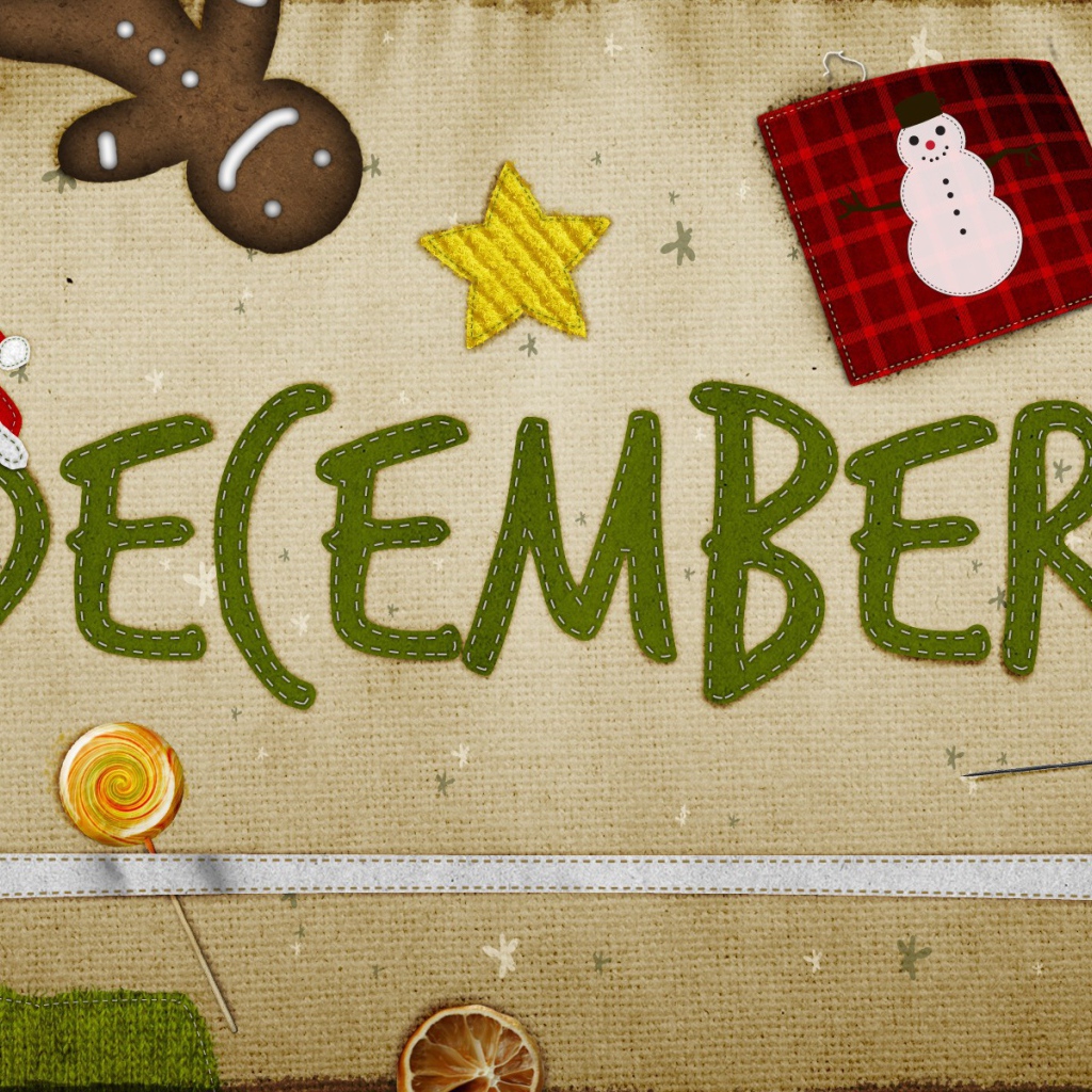 Аппликация на Рождество