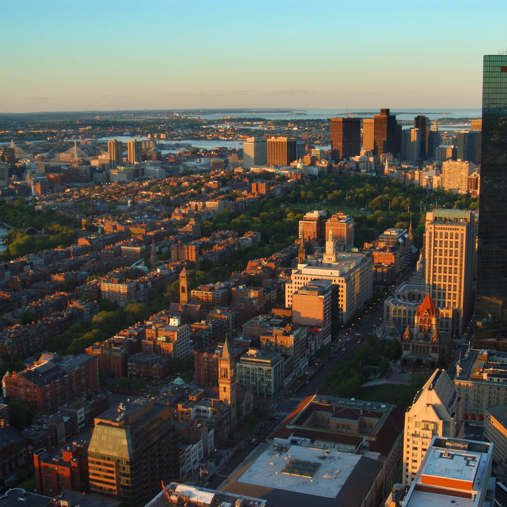 Город Бостон США