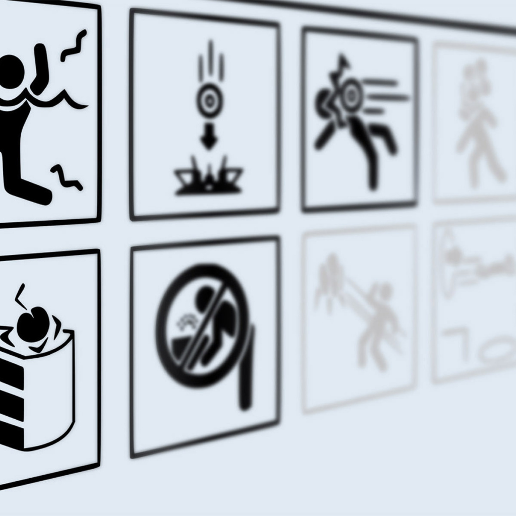 Знаки безопасности на портале