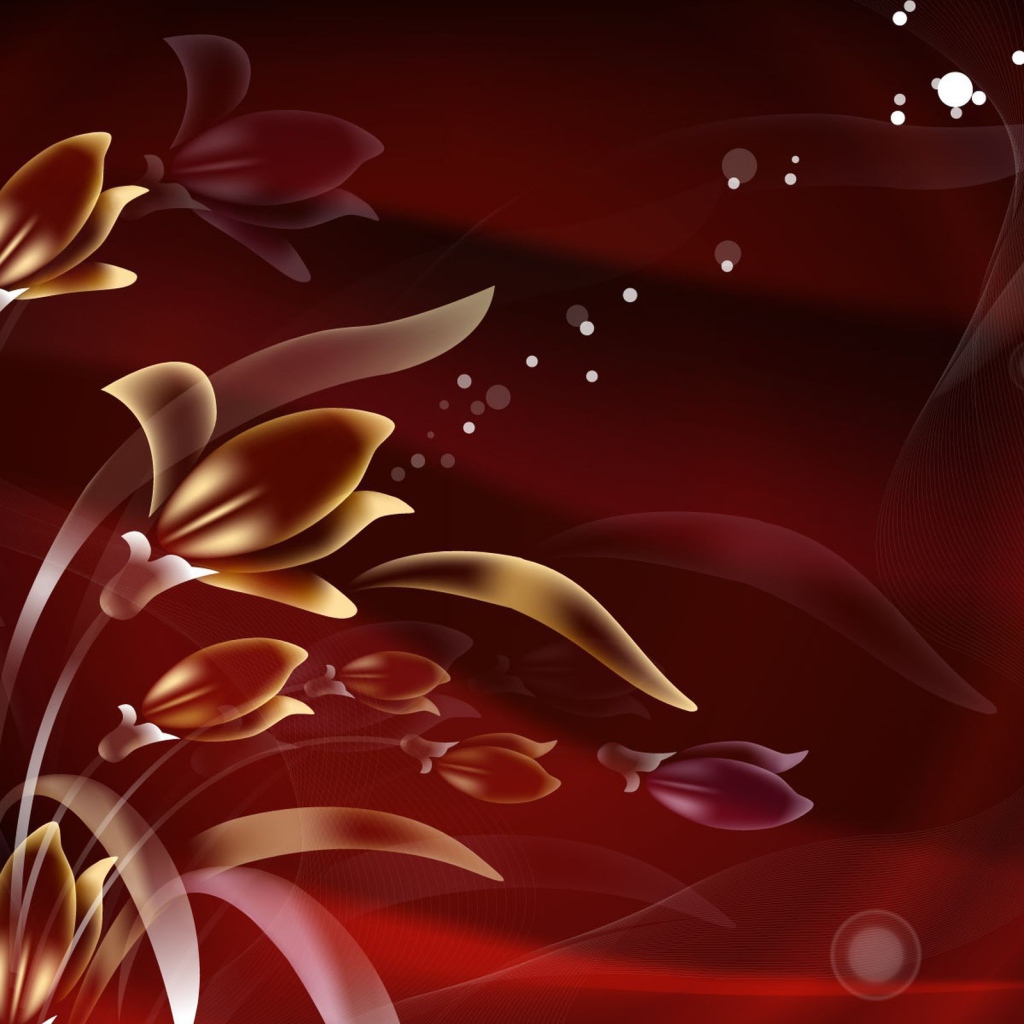 Абстрактный Рисунок из цветов