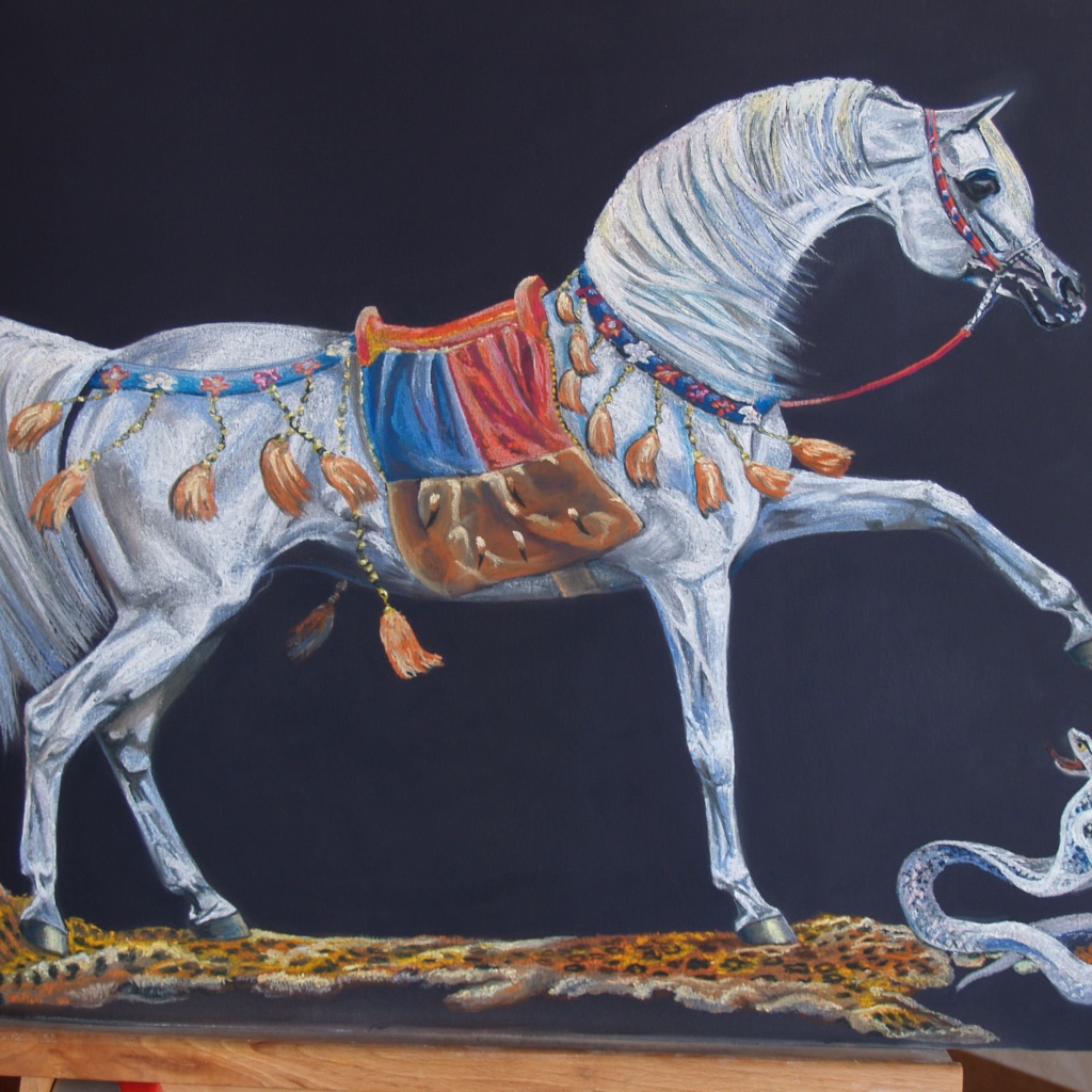 Лошадь и змея