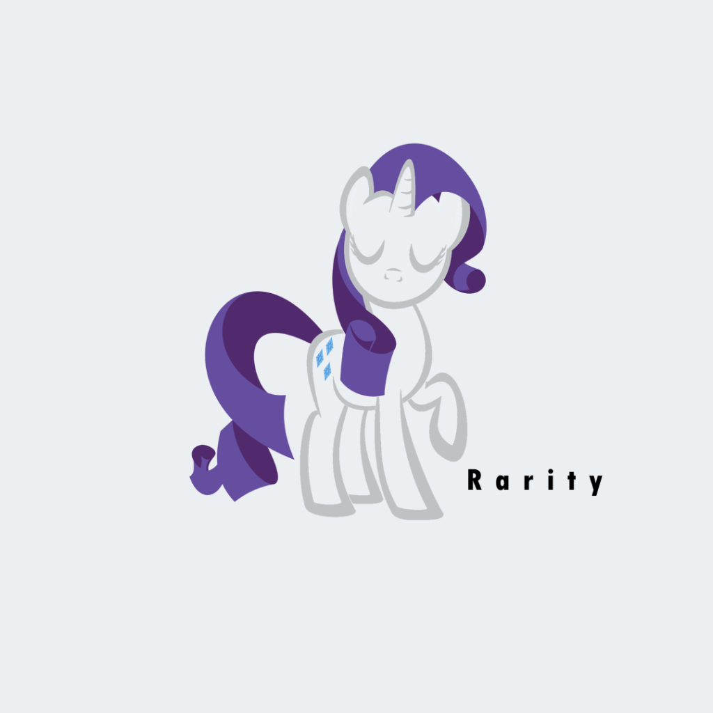 Маленькая лошадка с лентой