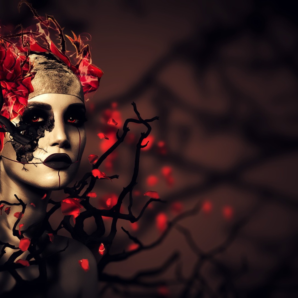 Лицо женщины