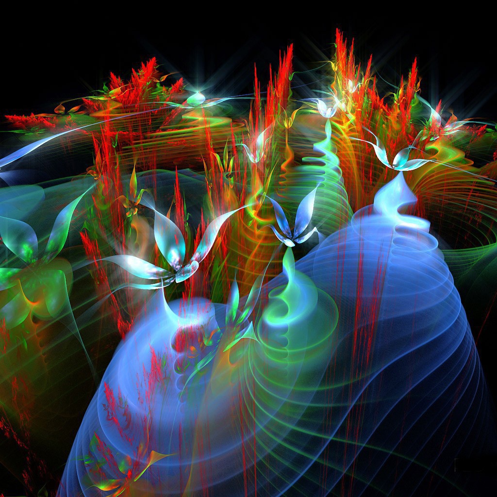 Абстракция с лепестками