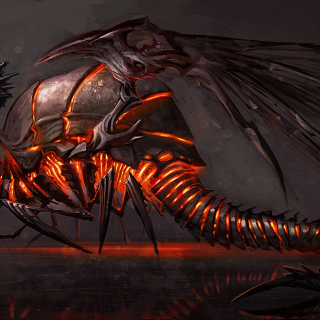 Дракон с панцирем