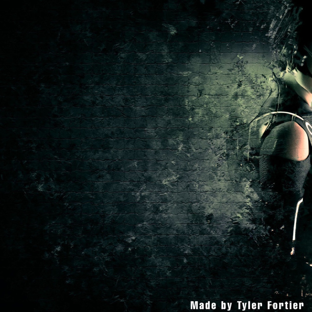 Фантастическая девушка в черном