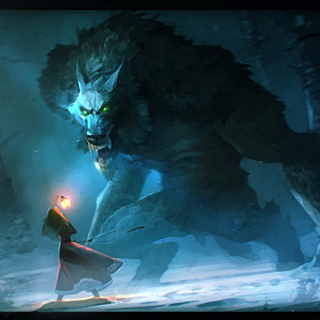 Фантазия с волком