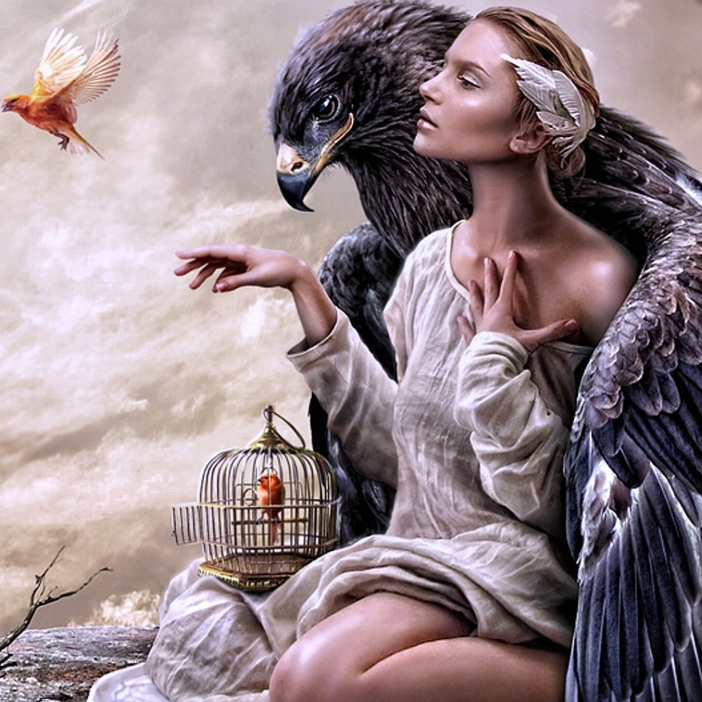 Фантазия с птицами