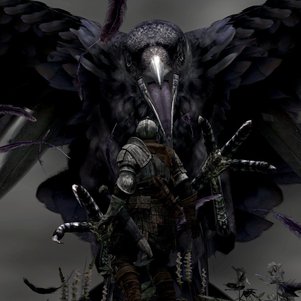 Гигантская ворона