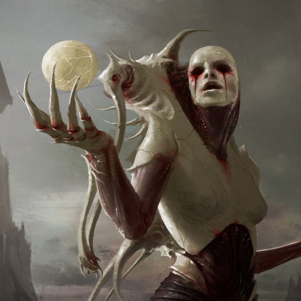 Монстр с длинными когтями