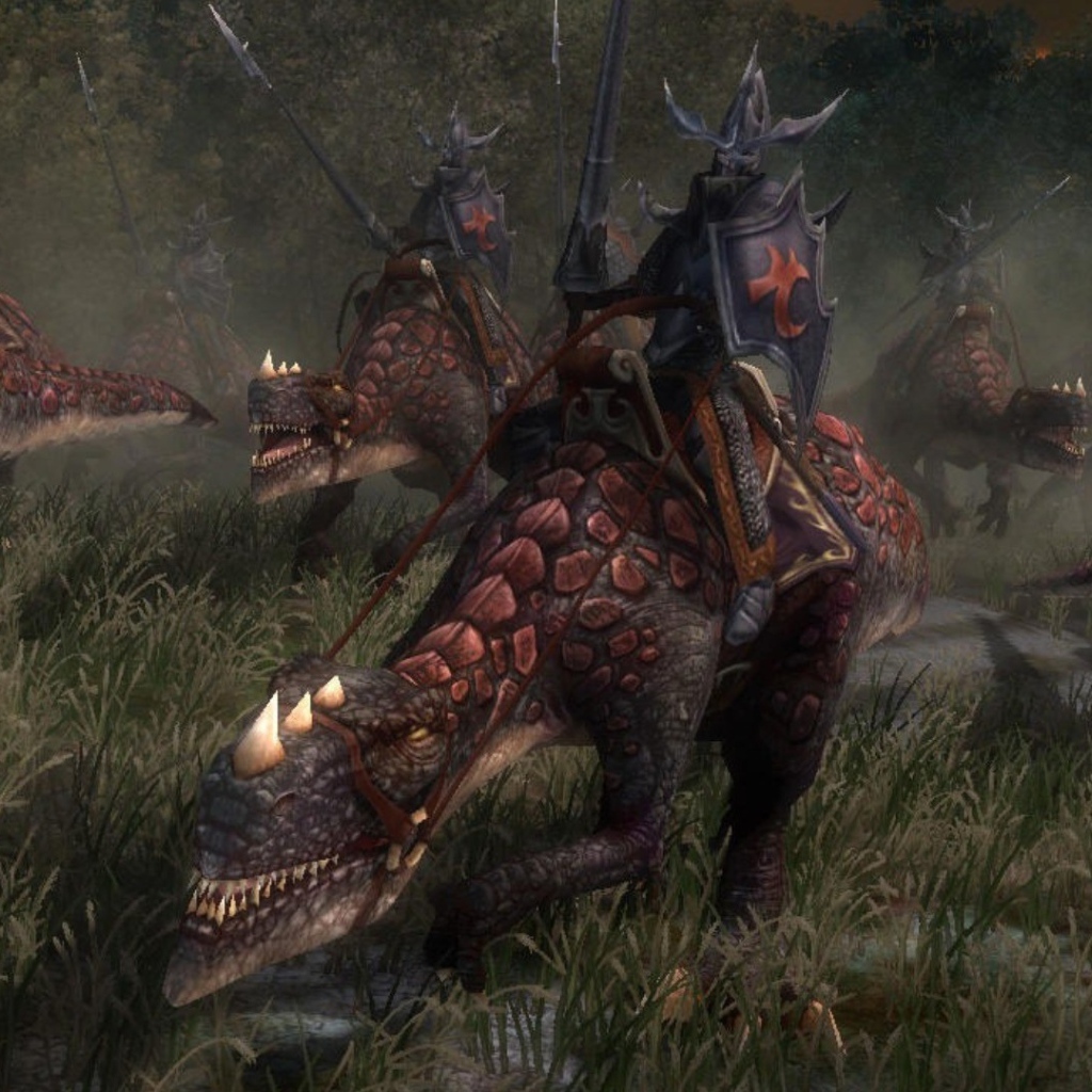 Воины на динозаврах