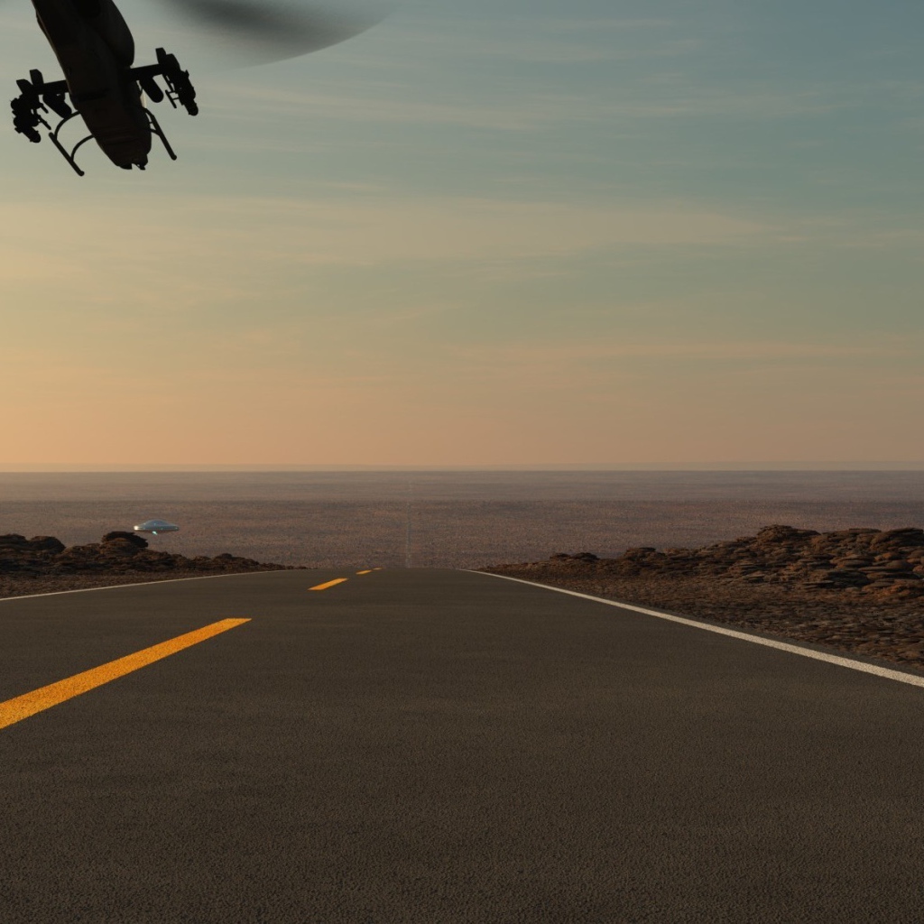 Вертолеты на задании