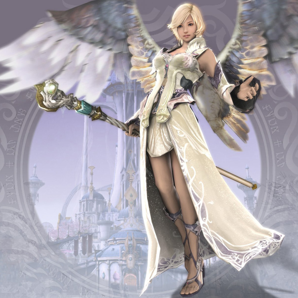 Ангел с жезлом