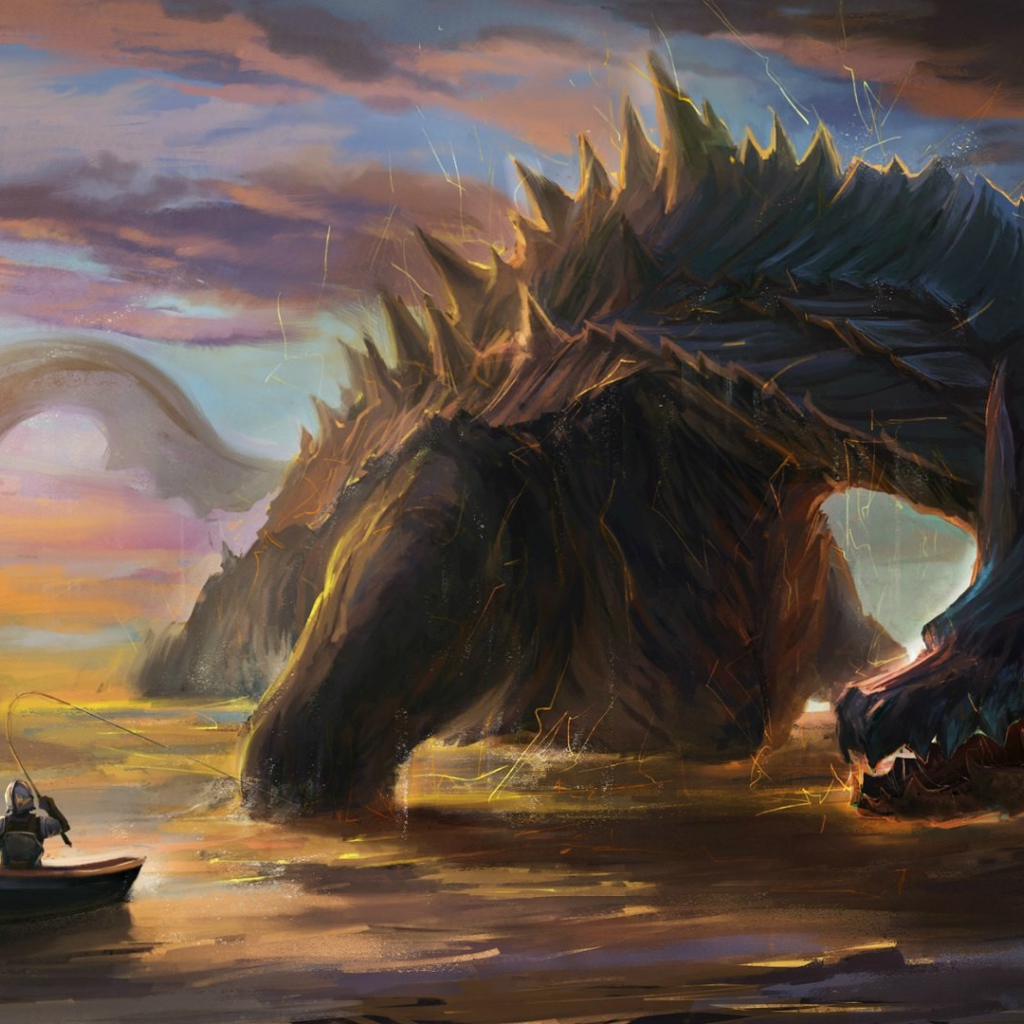 Поймал дракона